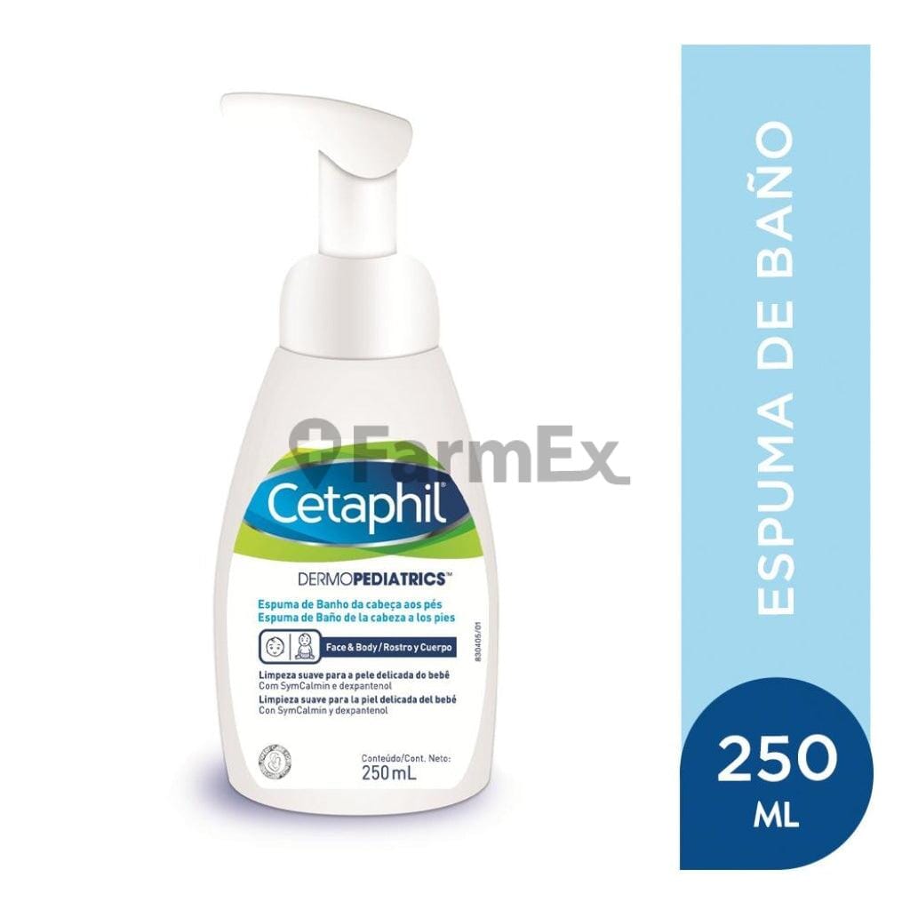 Cetaphil Dermopediatrics Espuma de Baño x 250 mL Farmex-VidaTres-Persistente